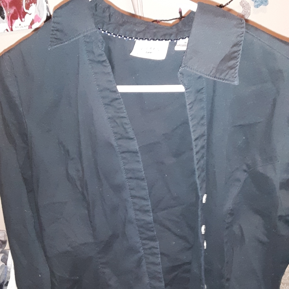 Black Button Up